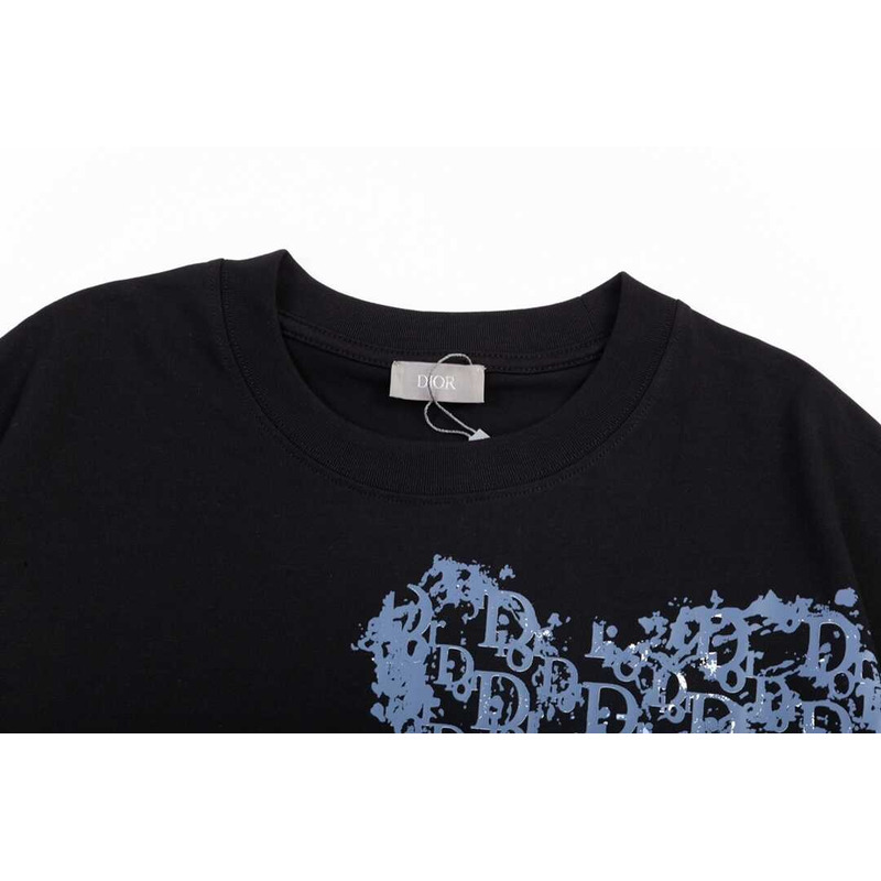 Cotton Printed T-Shirt Black