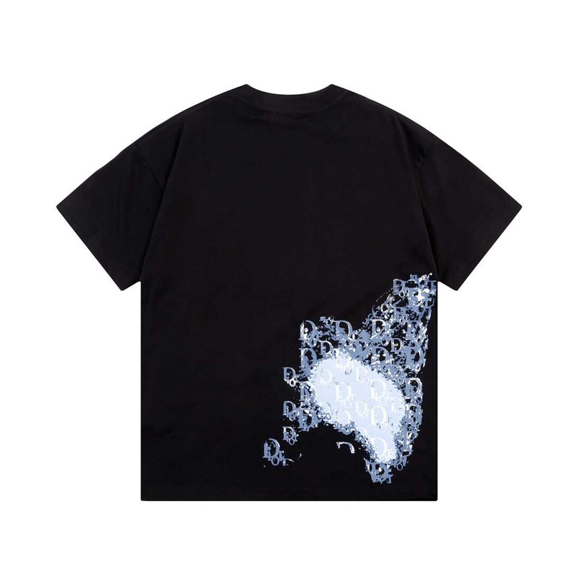 Cotton Printed T-Shirt Black