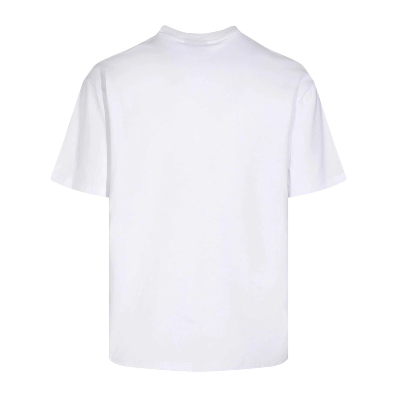 Pra*a cotton printed t-shirt white