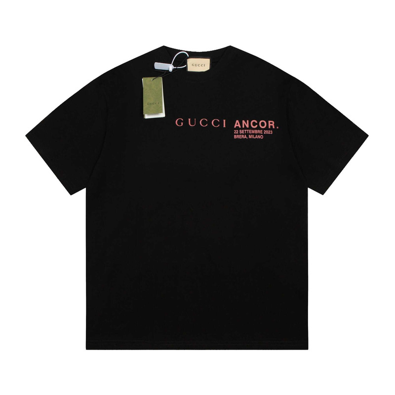 G*u*i ancor cotton t-shirt black