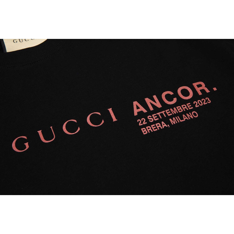 G*u*i ancor cotton t-shirt black