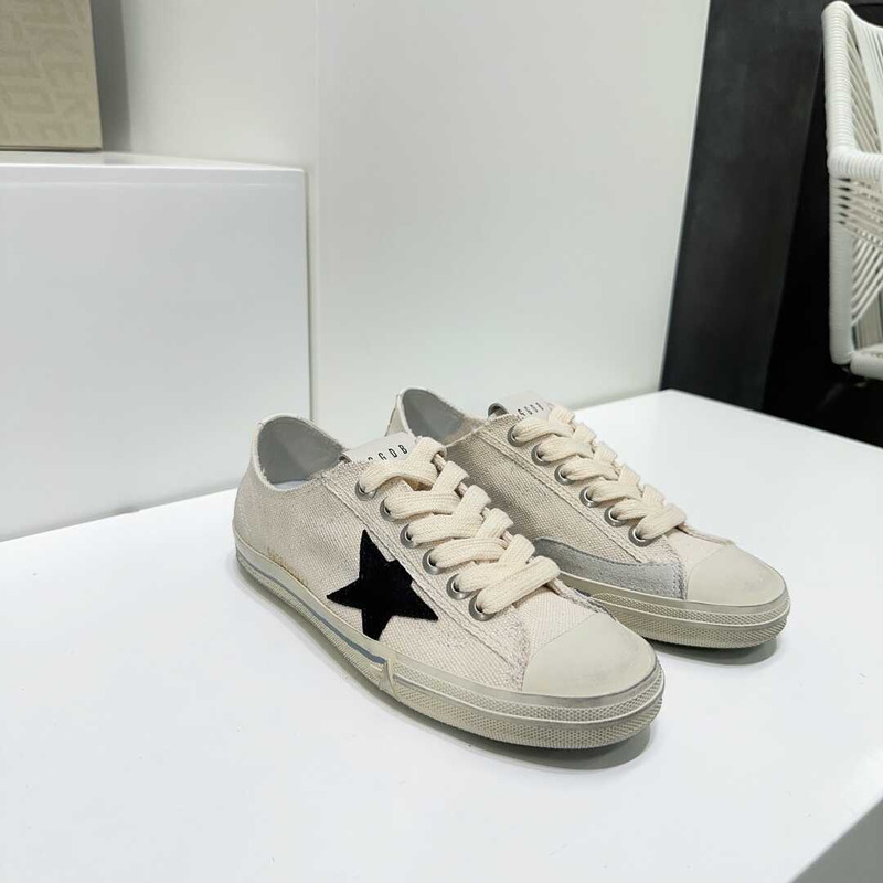 Golden Goose Super-Star White Black Sneaker