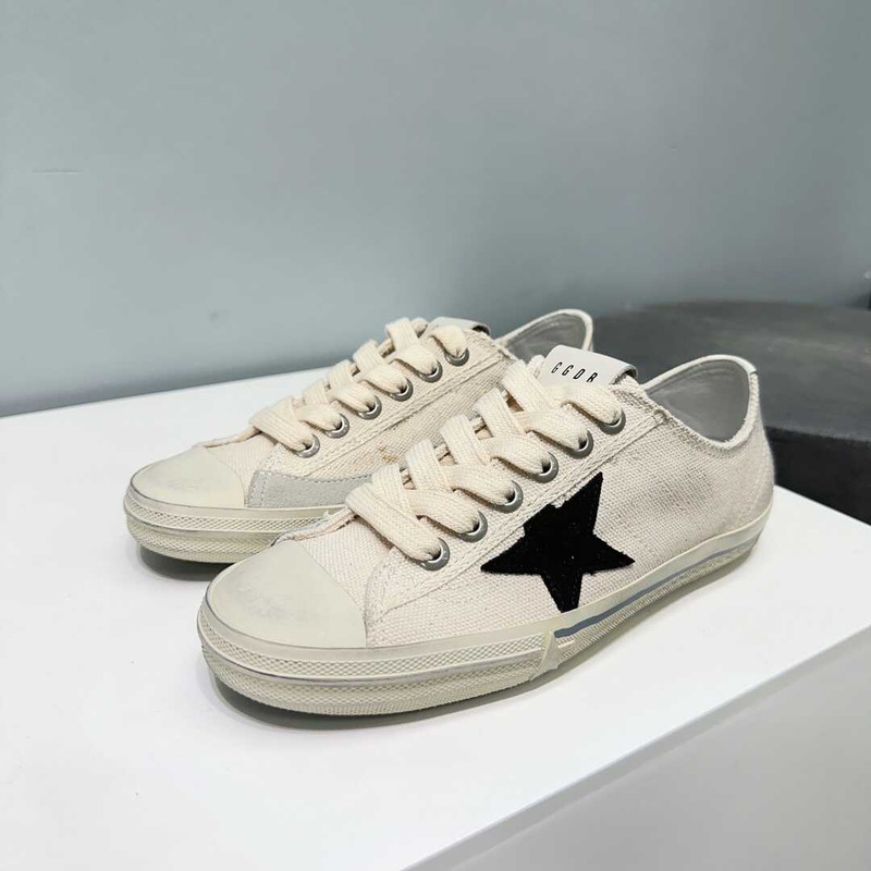 Golden Goose Super-Star White Black Sneaker