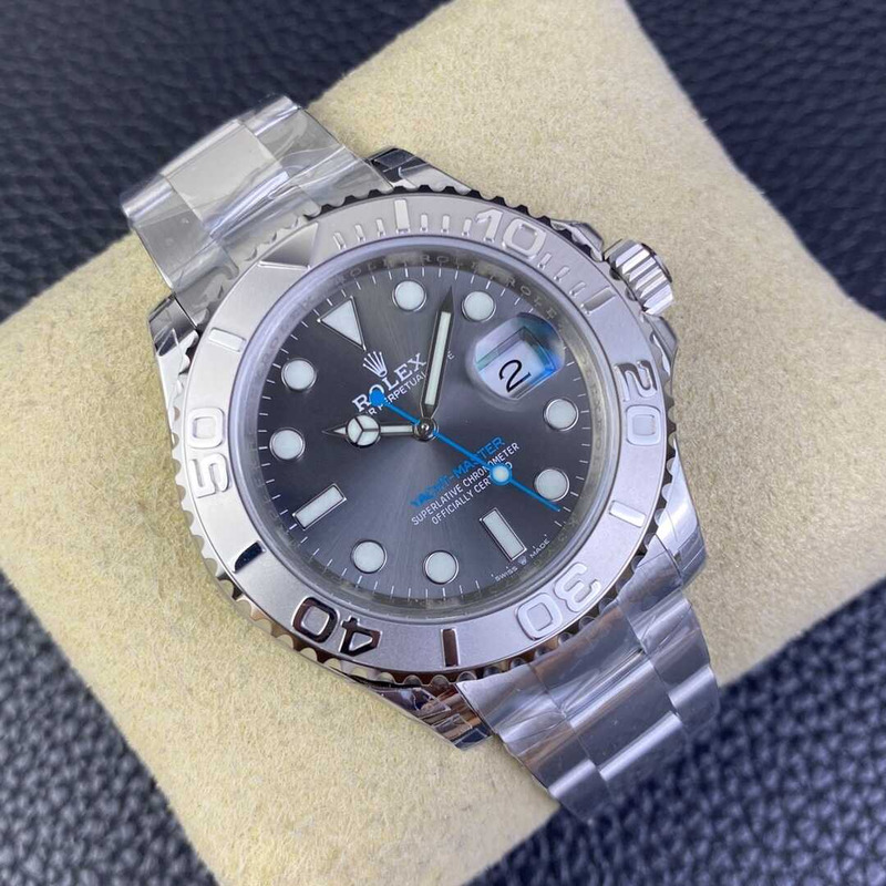 Rolex Yacht Master Watch Silver