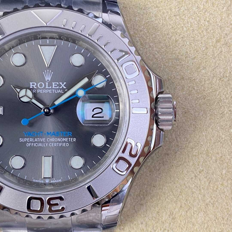 Rolex Yacht Master Watch Silver