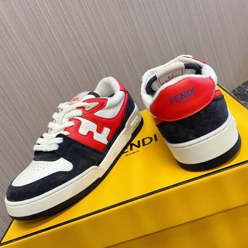 F**di match low top sneakers multi color