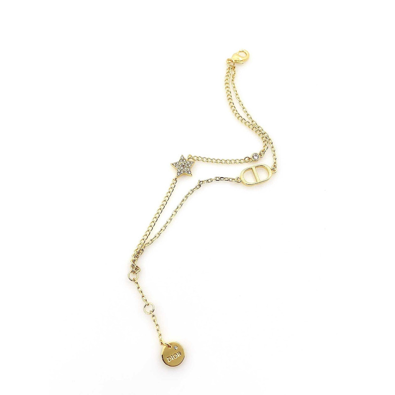 D*or cd star bracelet gold