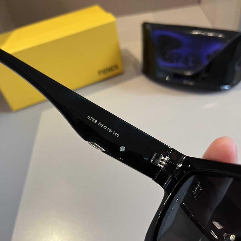 F**di first black acetate sunglasses