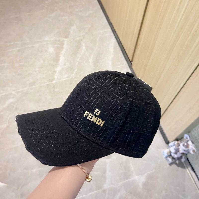 F**di fs F**di fashion show baseball cap black