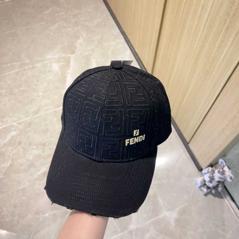 F**di fs F**di fashion show baseball cap black