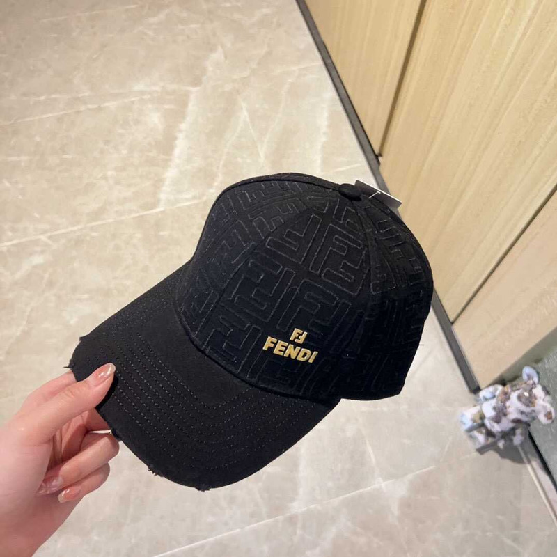 F**di fs F**di fashion show baseball cap black