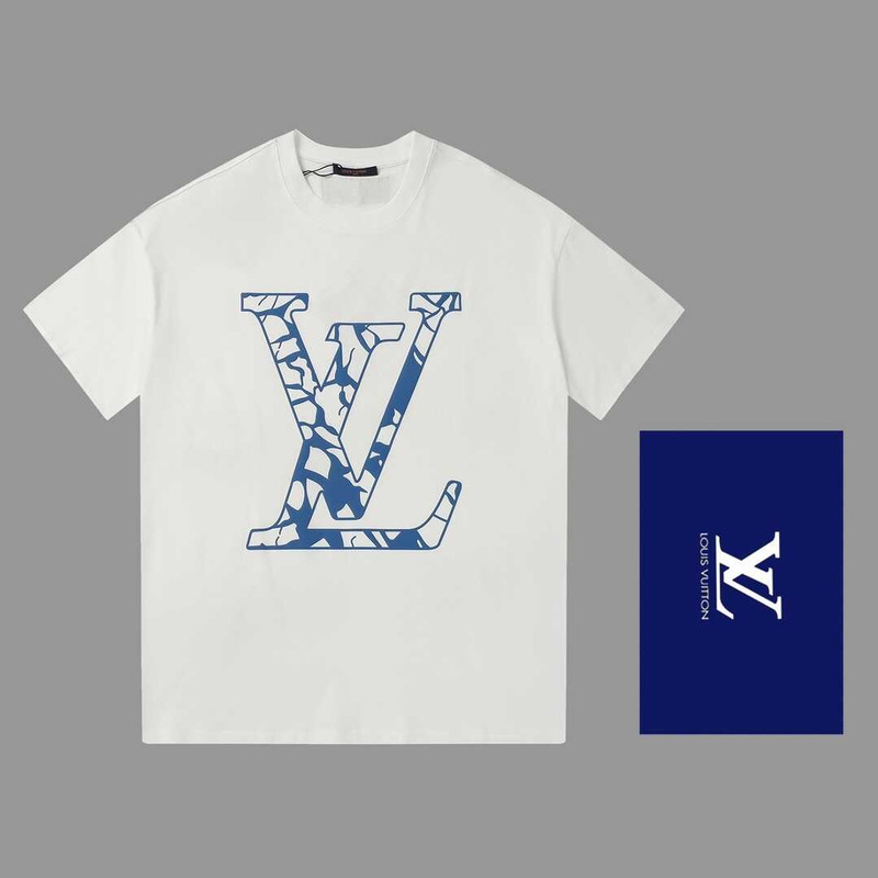 l**is V*t*n cotton t-shirt white