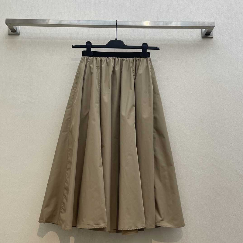 Miu Miu Long Skirts Beige