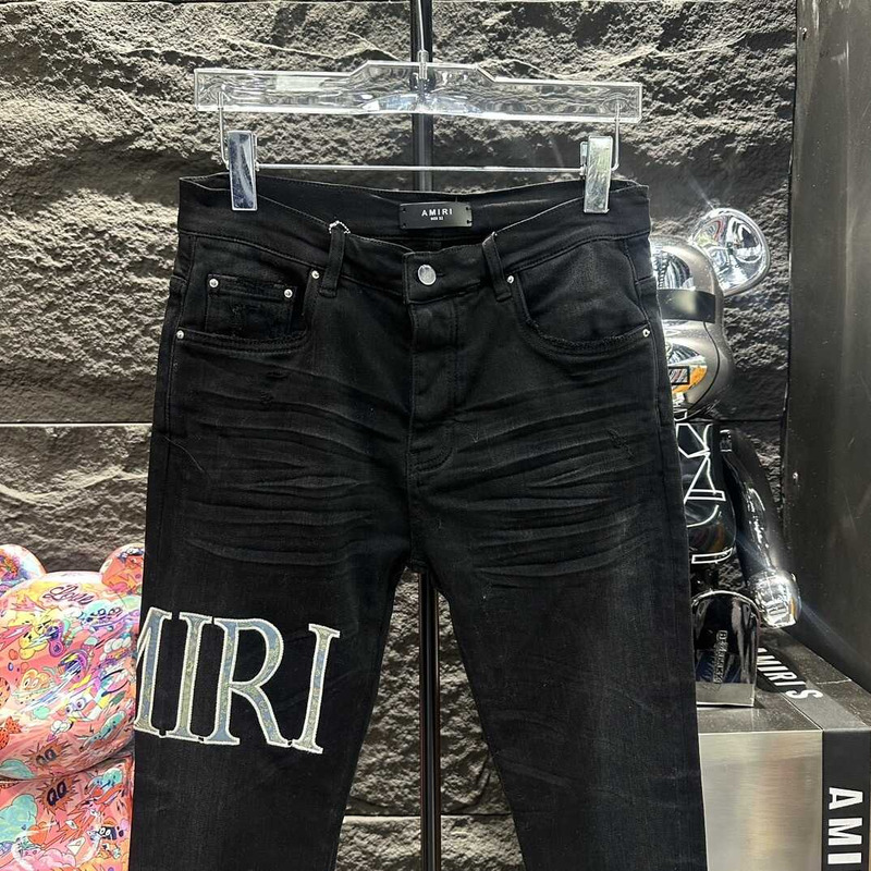 Amiri Serif Logo Jean Black