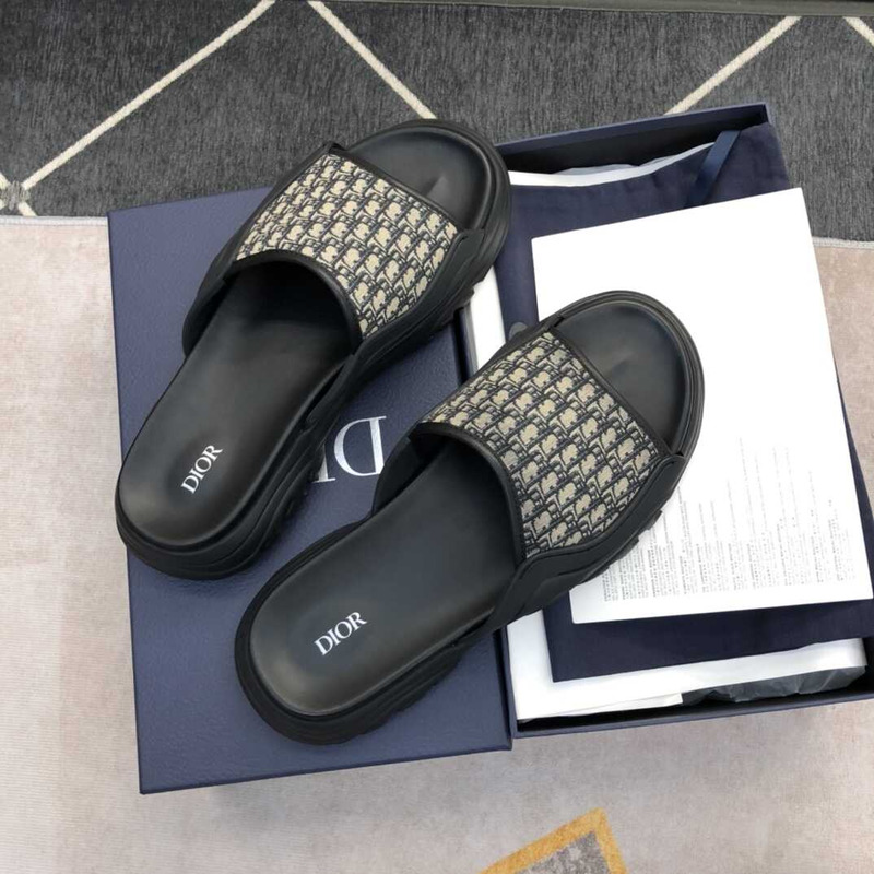 D*or homme h town slip-on sandals