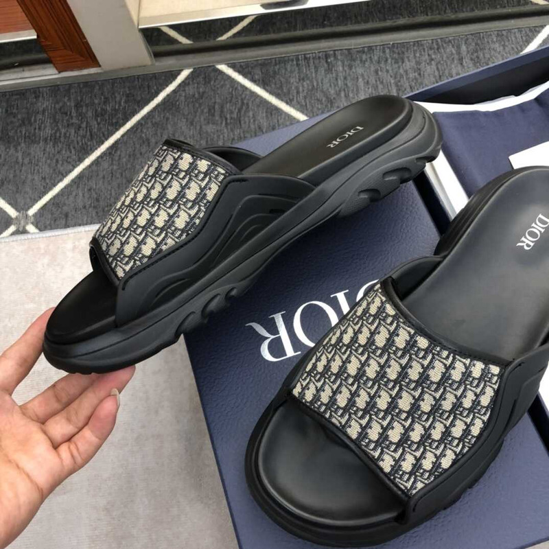 D*or homme h town slip-on sandals