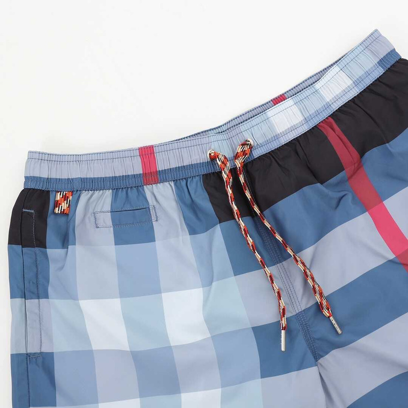 B**rry guildes check swim trunks multicolor