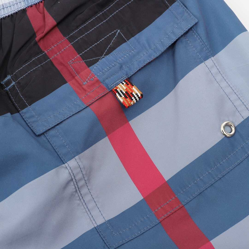 B**rry guildes check swim trunks multicolor