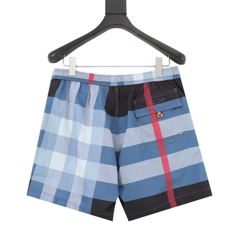 B**rry guildes check swim trunks multicolor