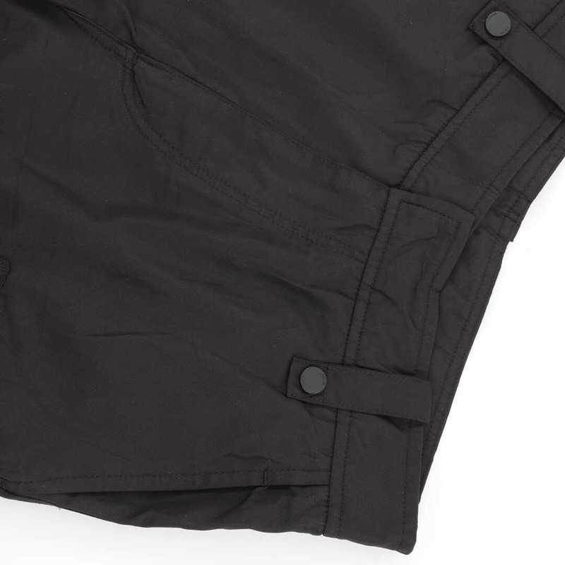 D*or re-nylon cargo shorts black