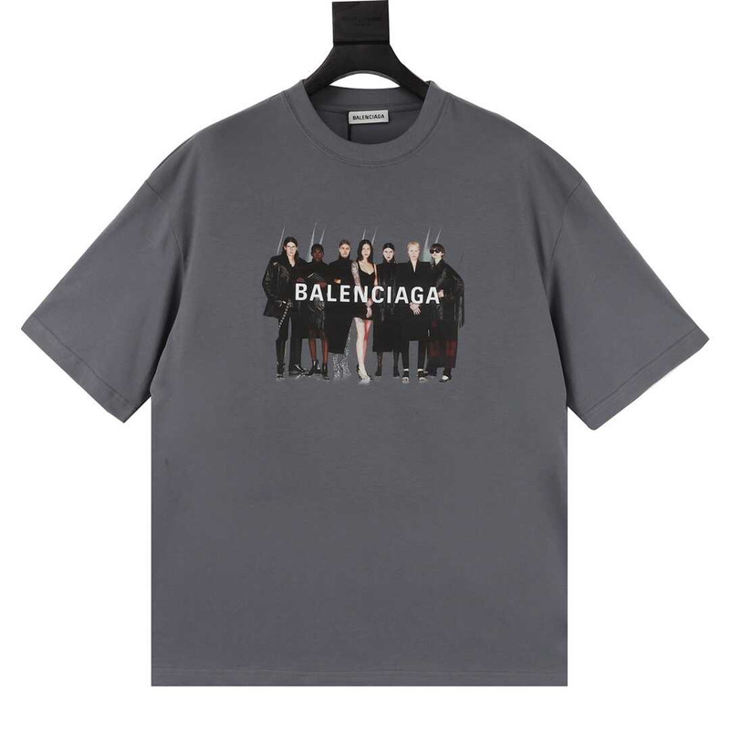 Ba*len*cia*ga t-shirt in grey