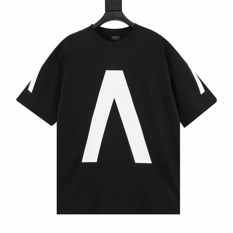 Ba*len*cia*ga cotton t-shirt black