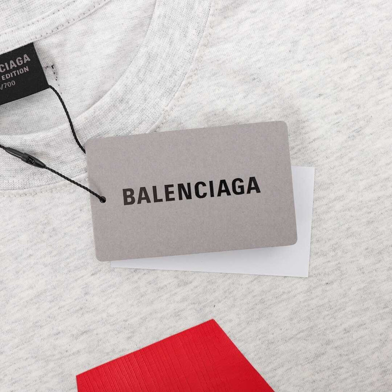 Ba*len*cia*ga cotton t-shirt grey