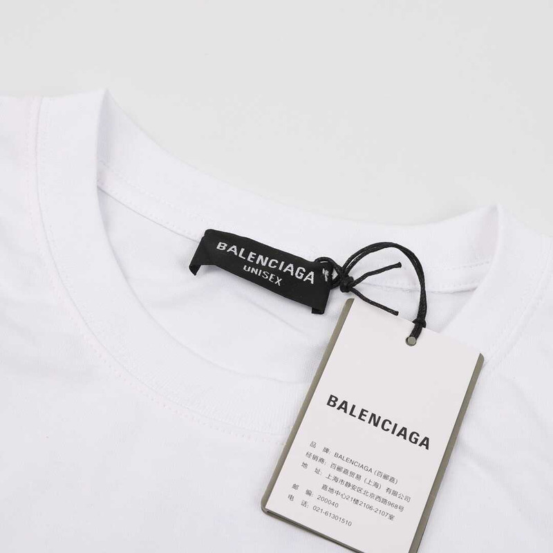 Ba*len*cia*ga cotton t-shirt white