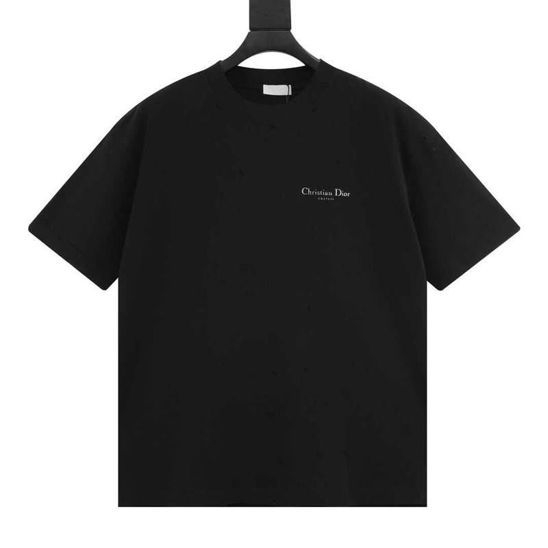 D*or cotton t-shirt black