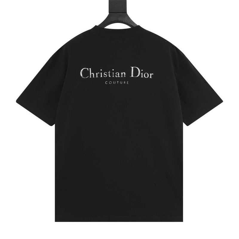 D*or cotton t-shirt black