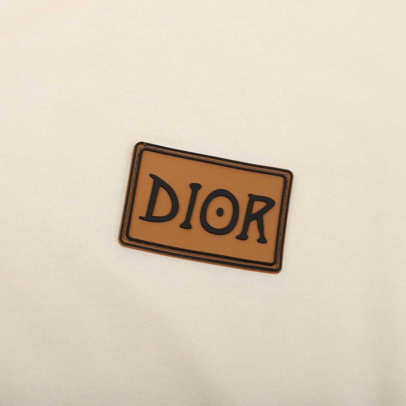 D*or cotton t-shirt beige