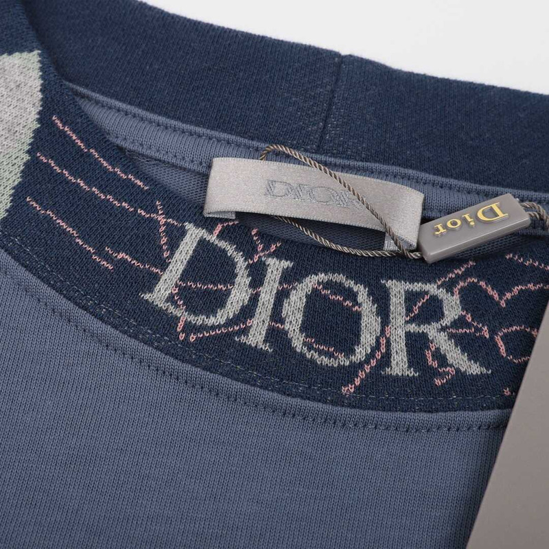 D*or cotton t-shirt dark blue