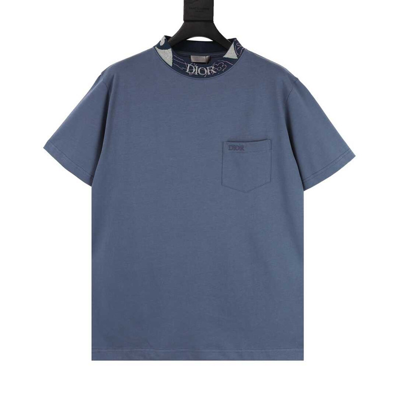 D*or cotton t-shirt dark blue