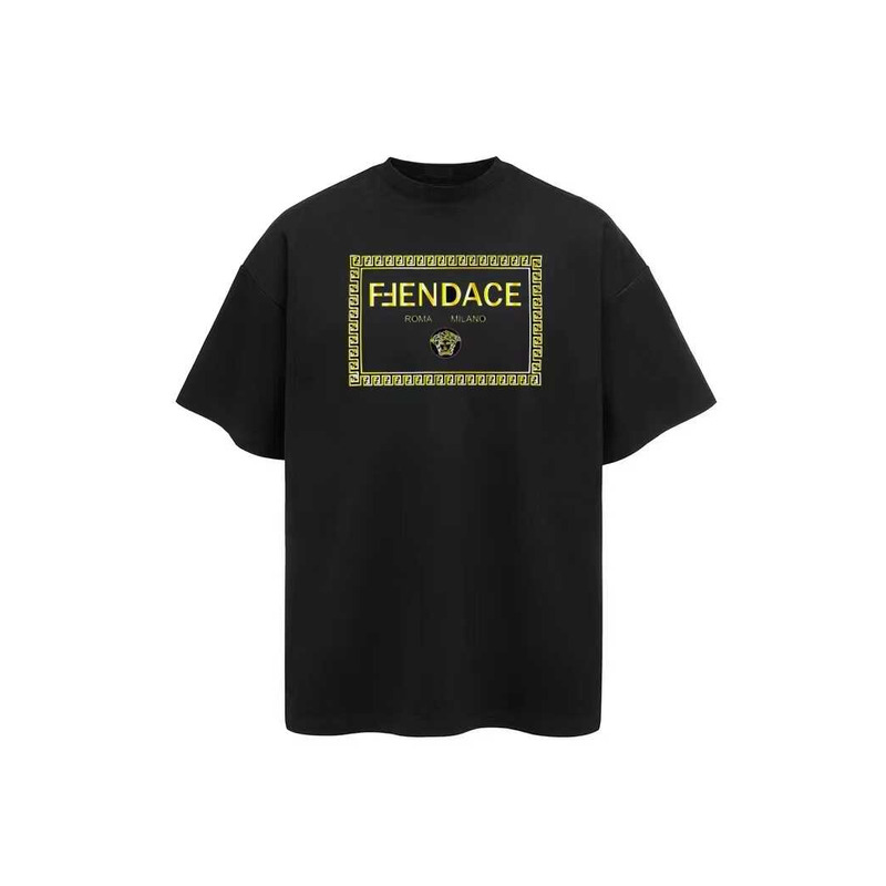 Versace Fendace T-Shirt Black