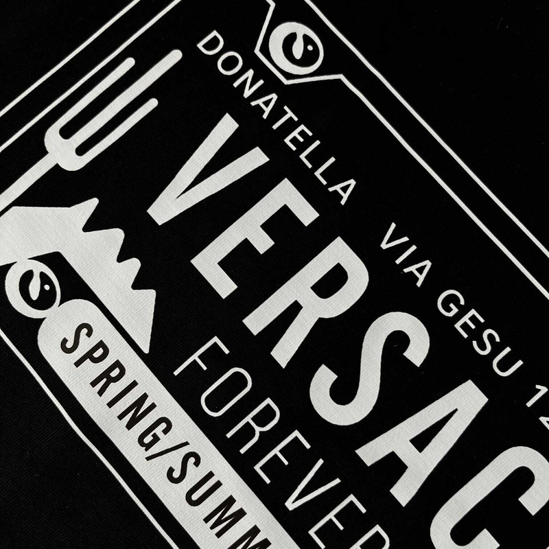 Versace Logo T-Shirt Black