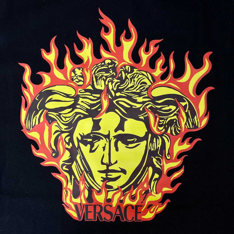 Versace Medusa T-Shirt Black