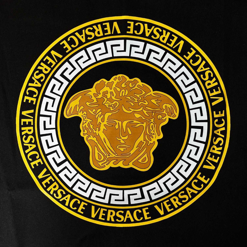 Versace Crystal Medusa T-shirt Black