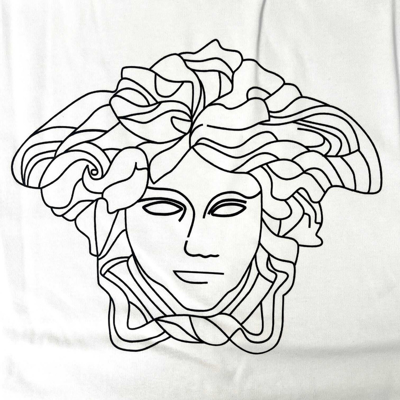 Versace Painted Medusa T-shirt White