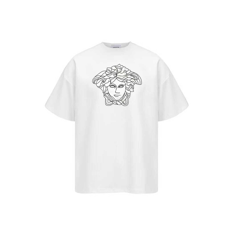 Versace Painted Medusa T-shirt White