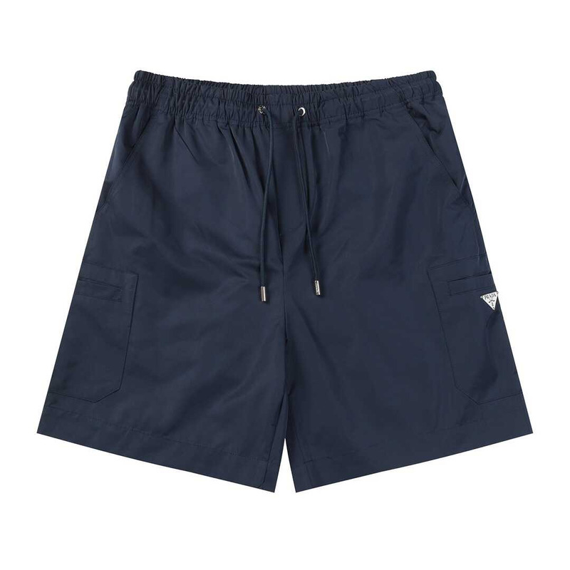 Pra*a re-nylon shorts with pouch navy blue