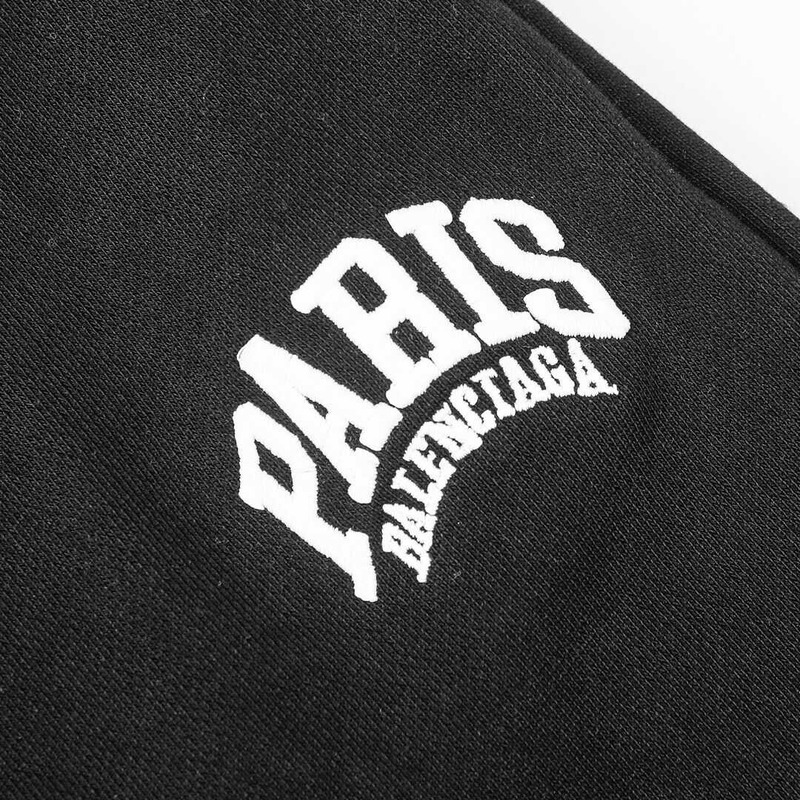 Ba*len*cia*ga paris cotton sweat shorts black