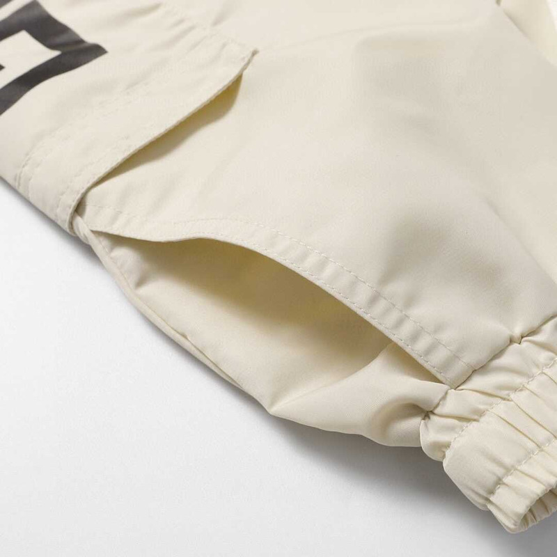 Givenchy Logo Shorts With Pockets Beige