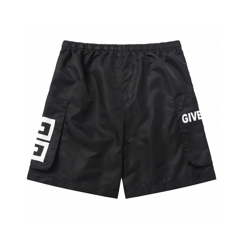 Givenchy Logo Shorts With Pockets Black