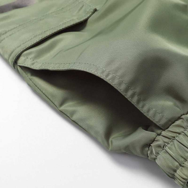 Givenchy Logo Shorts With Pockets Army Green