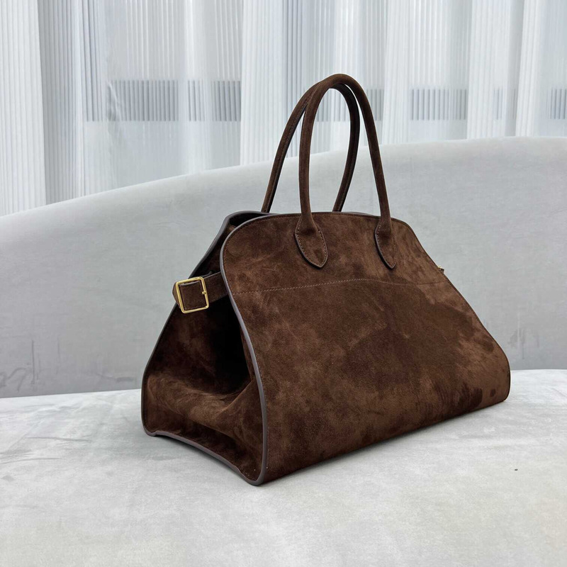 The Row Margaux 15 HandBag Brown