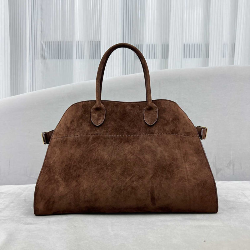 The Row Margaux 15 HandBag Brown