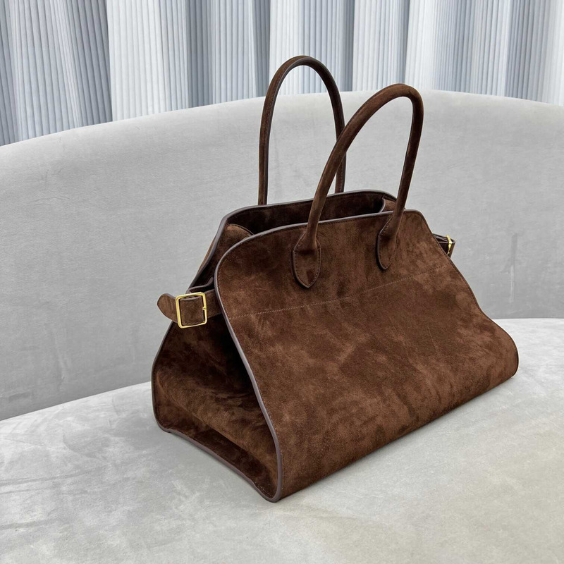 The Row Margaux 15 HandBag Brown