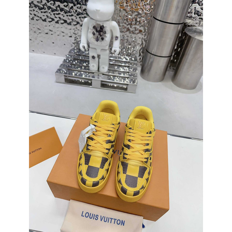 l**is V*t*n lv trainer sneaker yellow