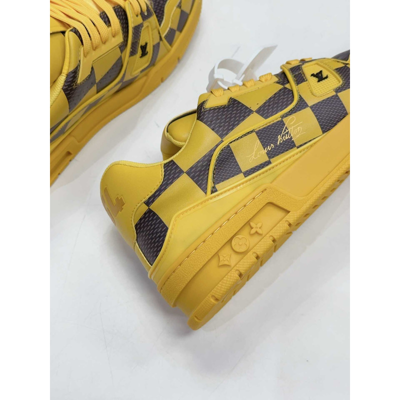 l**is V*t*n lv trainer sneaker yellow