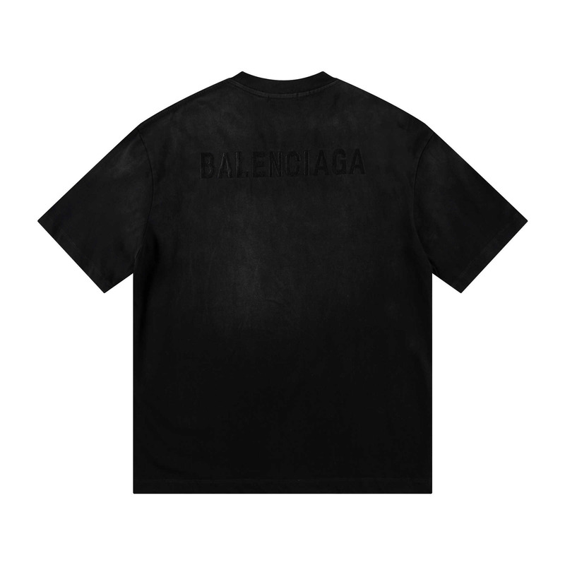 Ba*len*cia*ga logo t-shirt all black